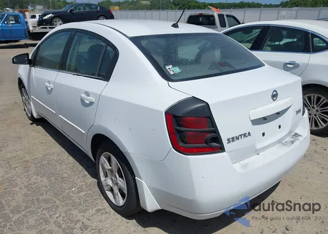 2007 Nissan Sentra 2.0S z USA, uszkodzony, nr VIN 3N1AB61E07L630516